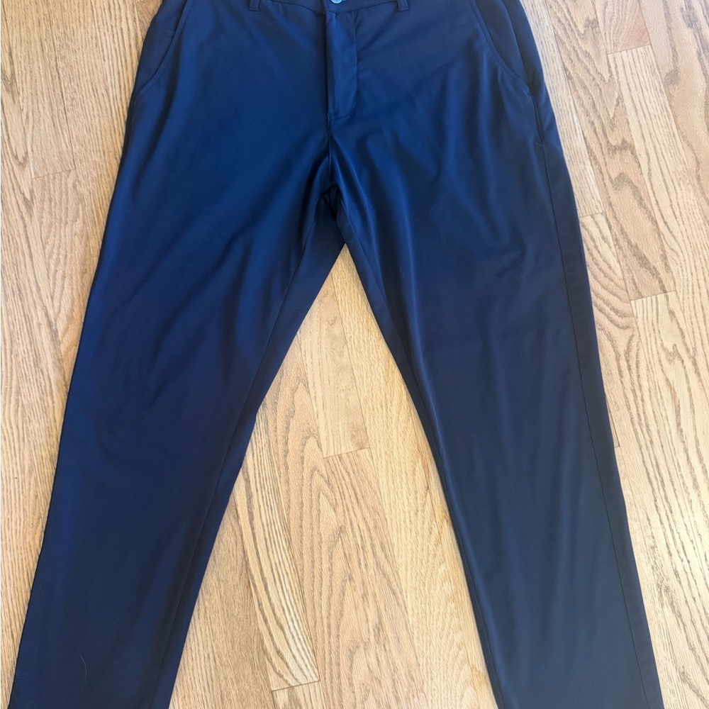 Men’s Twillory Performance Pants Navy 34x30 Tailored Fit